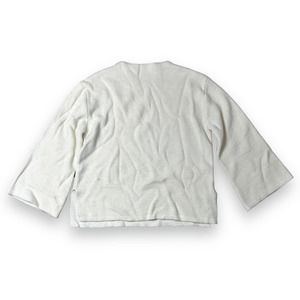 Loeil Cream Crew Neck Pullover Sweater Small Rare